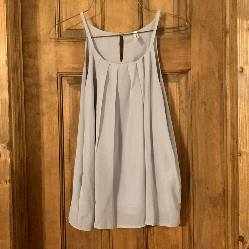 2/$10 Grey blouse
